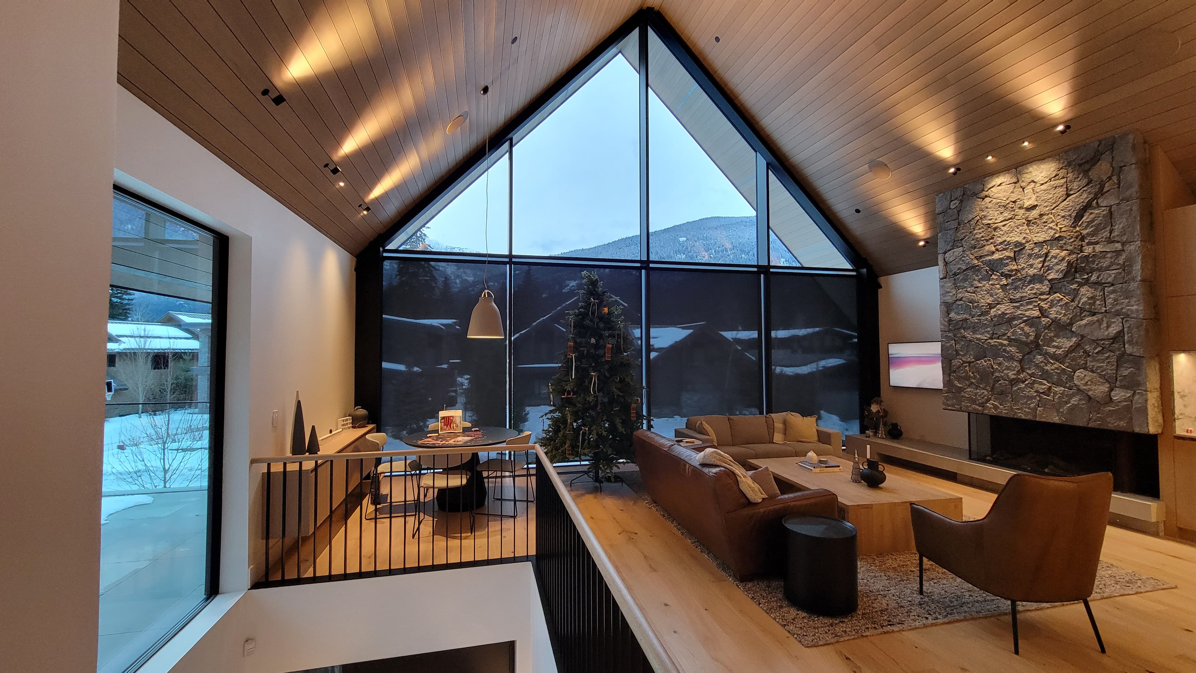 Modern interior with perfect lighting